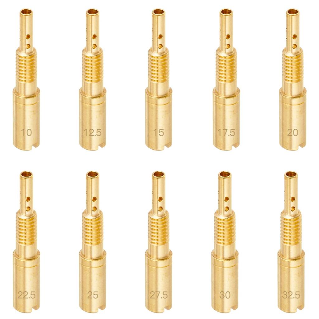 Mikuni Pilot Jet Jetsetmoto 10 Sizes Mikuni TMR/TDMR (28 x 5), Slow Pilot Jet