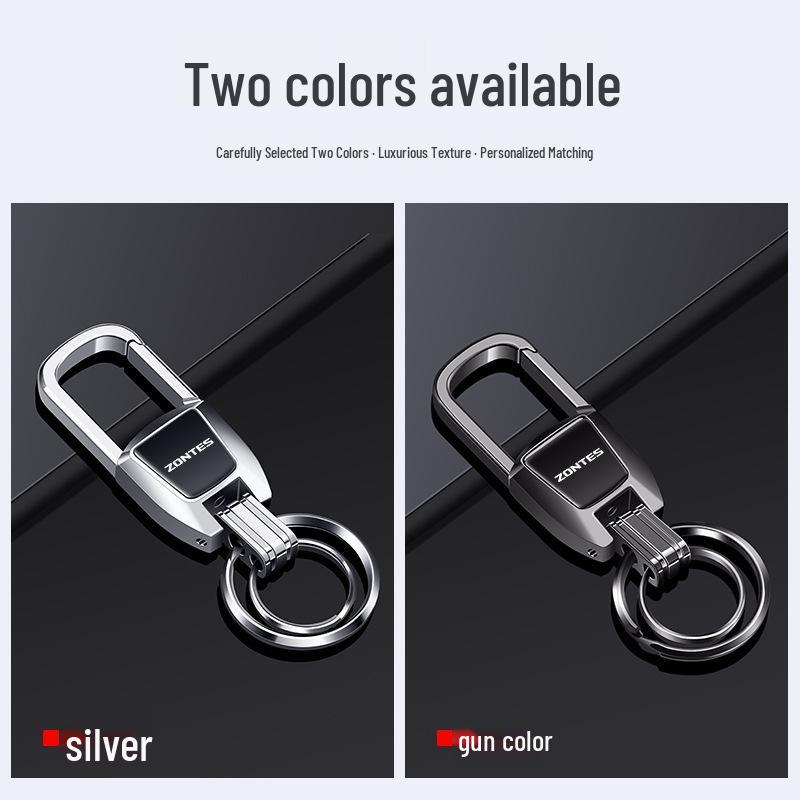Zinc Alloy Keychain Pendant for Zongshen 350R/703R/GK350/350T - Premium Feel
