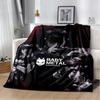 Babymetal combination warm printed blanket, office lounge sofa blanket, flannel household blanket multifunctional blanket