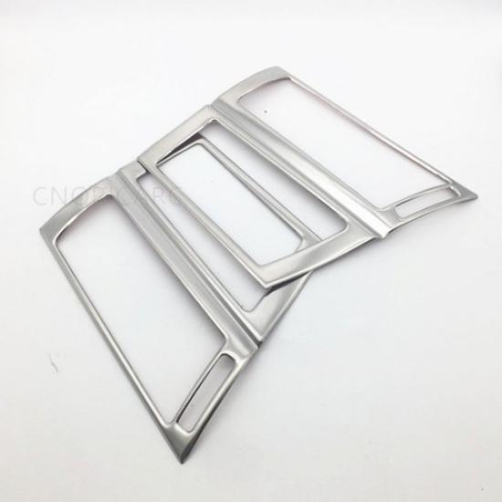 Stainless Steel Air Conditioner Outlet Frame Cover Trim For BMW X5 E70 X6 E71