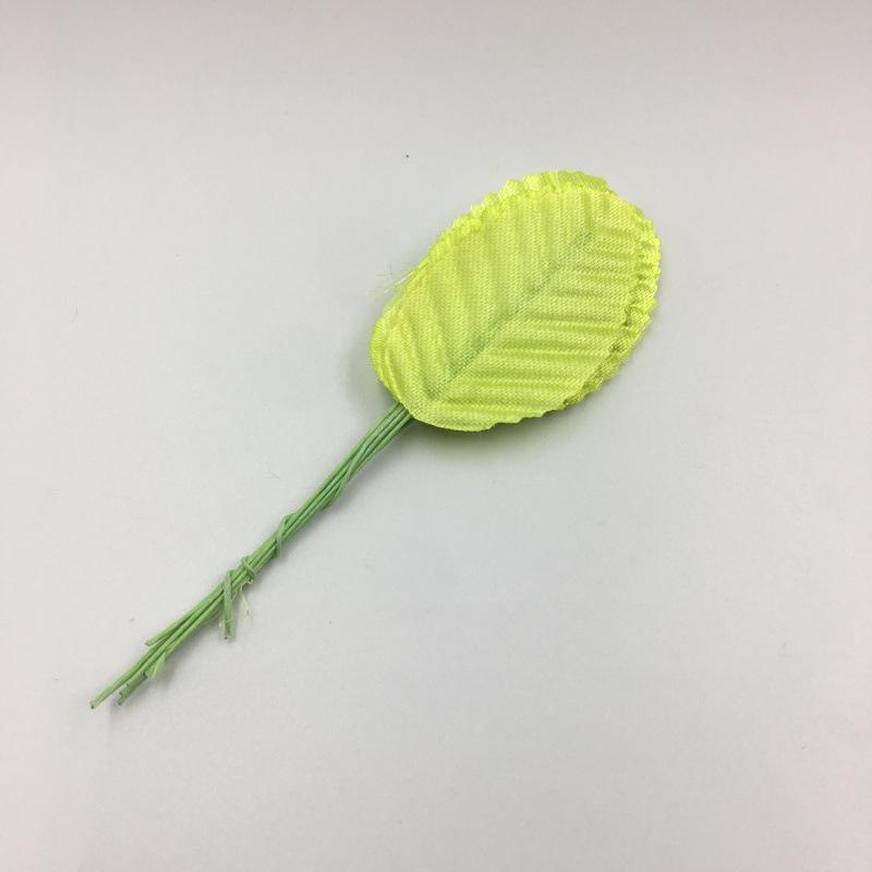 Handmade Silk Rose and Fake Leaves for Wreaths and Headwear - 200 Pieces