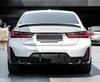 23-26 BMW 3 Series G20 G28 LCI 340 Rear Lip Large Hole Exhaust Tips Small Body Kit