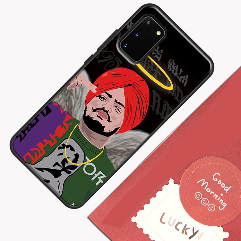 Indian Rapper Sidhu Moose Wala Case For Samsung Galaxy S22 S21 S23 Ultra Note 20 S8 S9 S10 Note 10 Plus S20 FE Back Cover