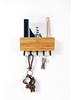 Japanese Solid Wood Wall Hook Rack for Entryway