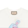 SS24 Drop Shoulder Sleeve T Shirt Women's Ecru 776596-XJGHQ-9095