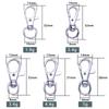 38mm Snap Hooks for Key Chains, Rotating Hooks, Metal Parts, DIY Accessories, Handmade Craft Supplies, 30 Pieces (38mm/5g, Silver)