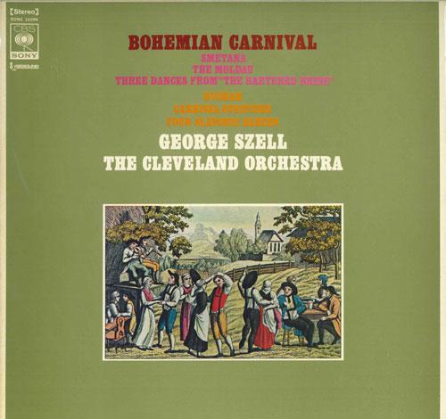 

LP Record GEORGE SZELL - festival of bohemia SONC10294 CBS SONY Japan Classical Used