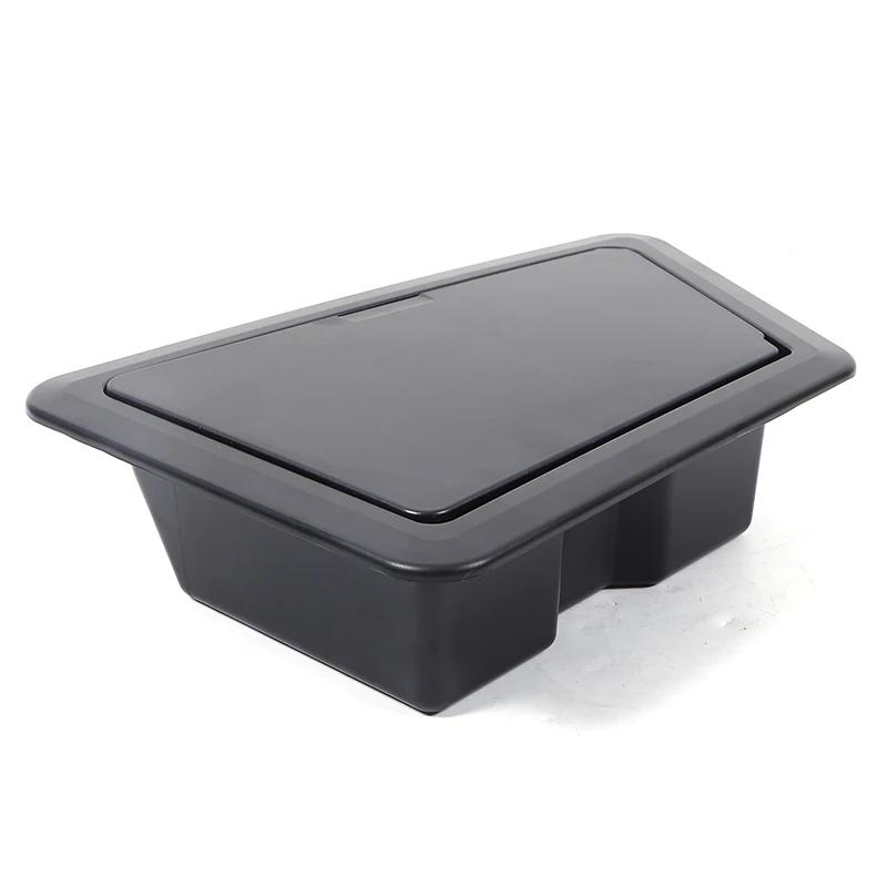 ABS Black For BMW 5 Series G60 2025 2025 Car Rear trunk Side Storage Box Multi functional Storage Box Car Interior Accessories