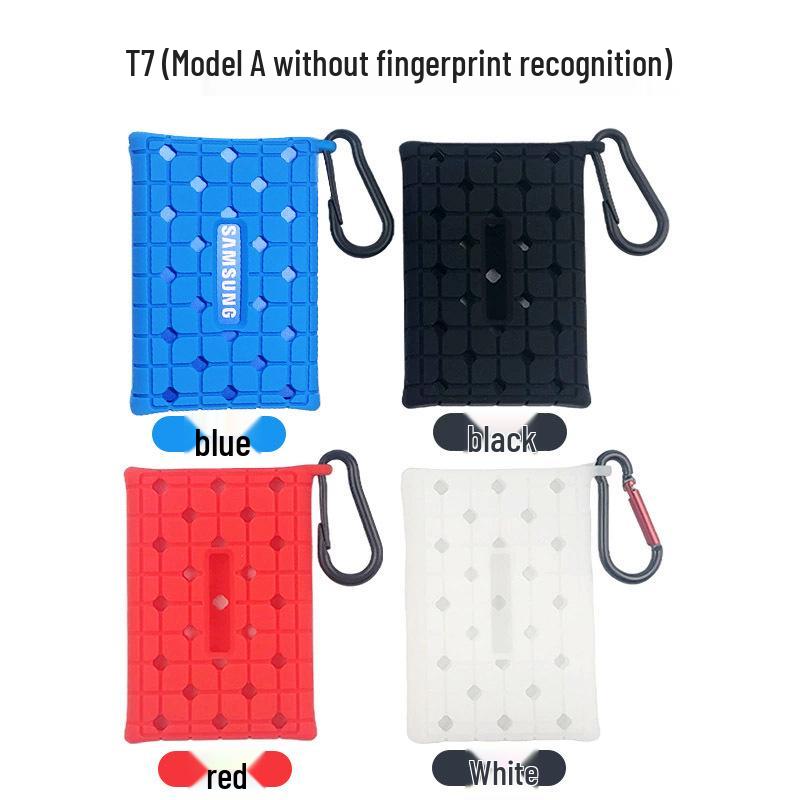 Silikonové ochranné pouzdro pro přenosný SSD Samsung T7 Touch & T9