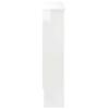 Radiator Cover Glossy White 78 x 19 x 81.5 cm