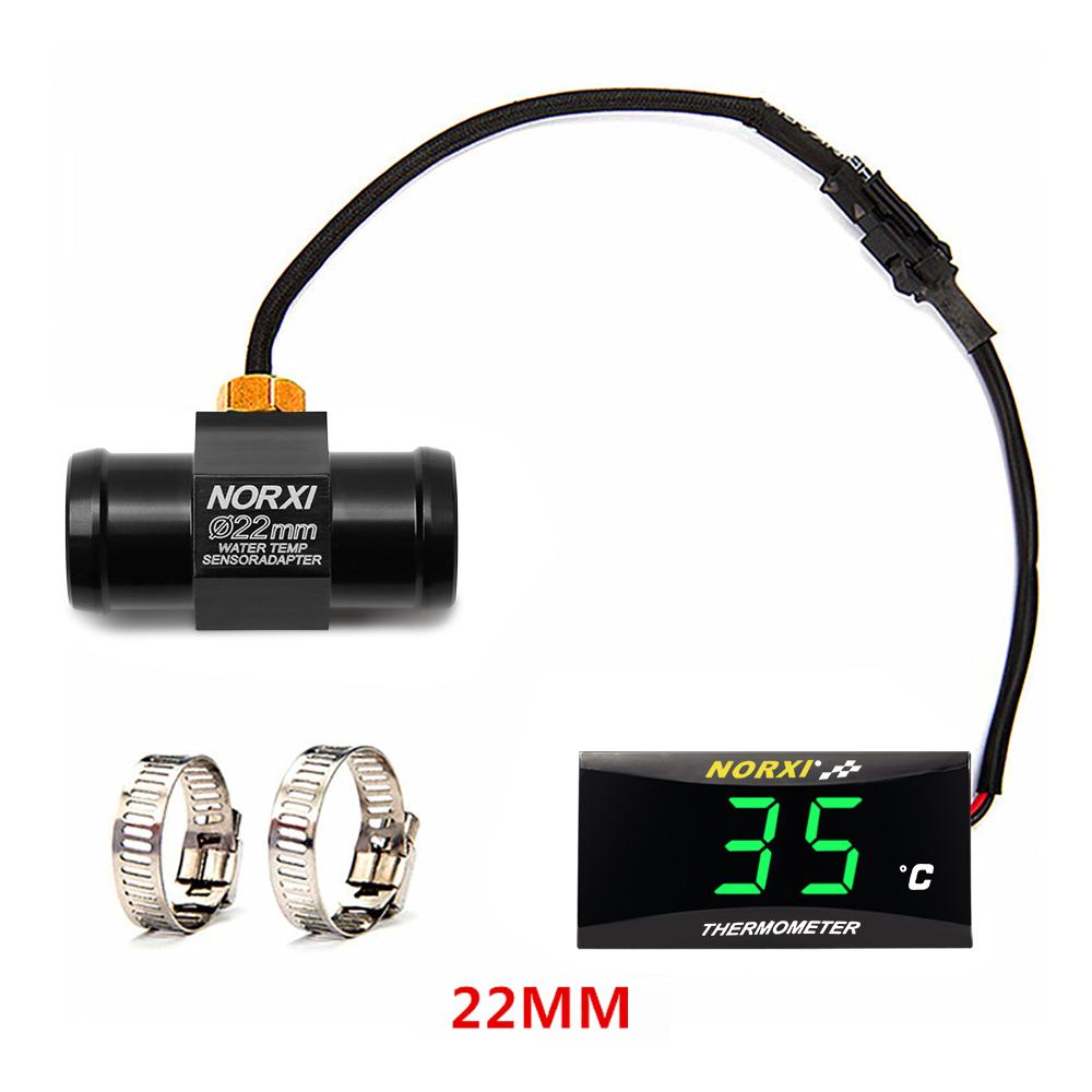 Motorrad Wassertemperatur Mini Meter Für XMAX250 300 NMAX CB 400 CB500X Sensor thermomete Temp gauges Scooter Racing