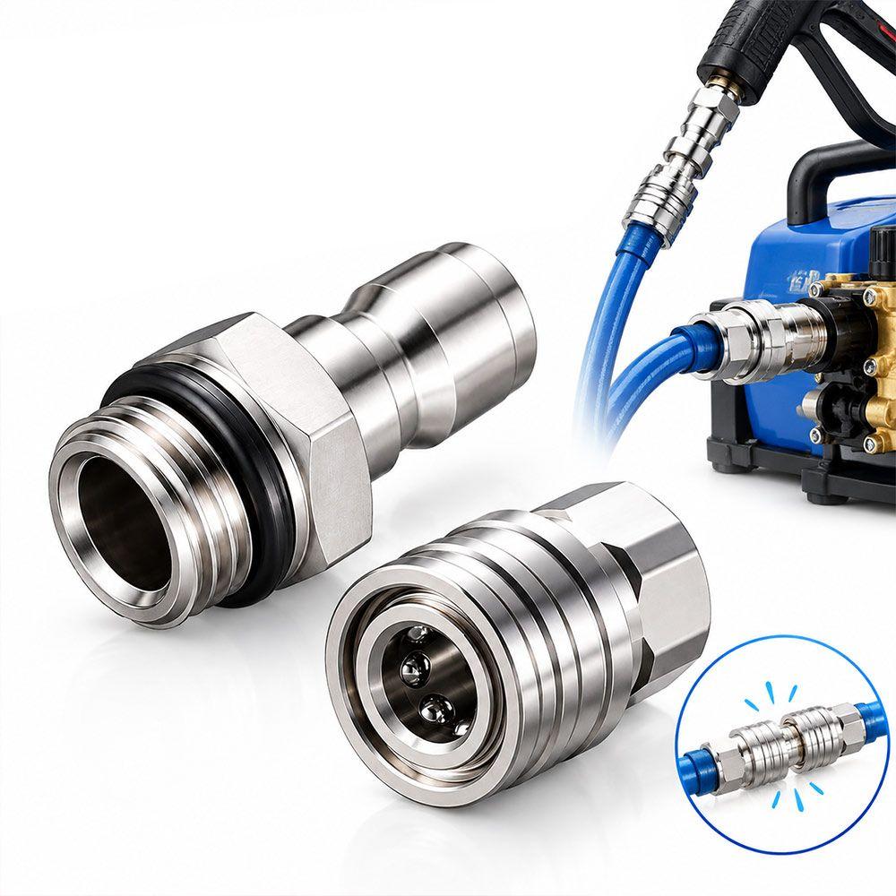 Thickened Quick Coupler 1/4inch Quick Connect Adapter New Spray Fitting for Paint Sprayer