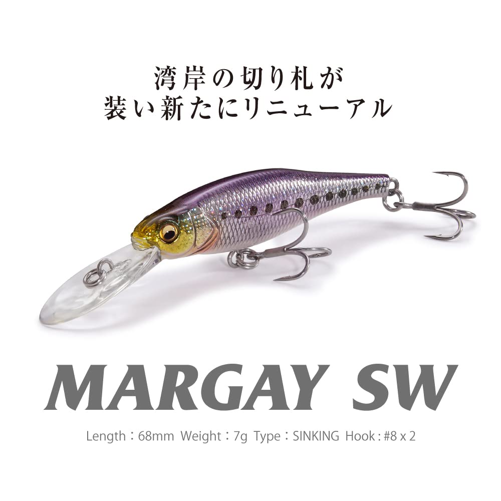 Megabass MARGAY SW GG Chartback Rainbow PB