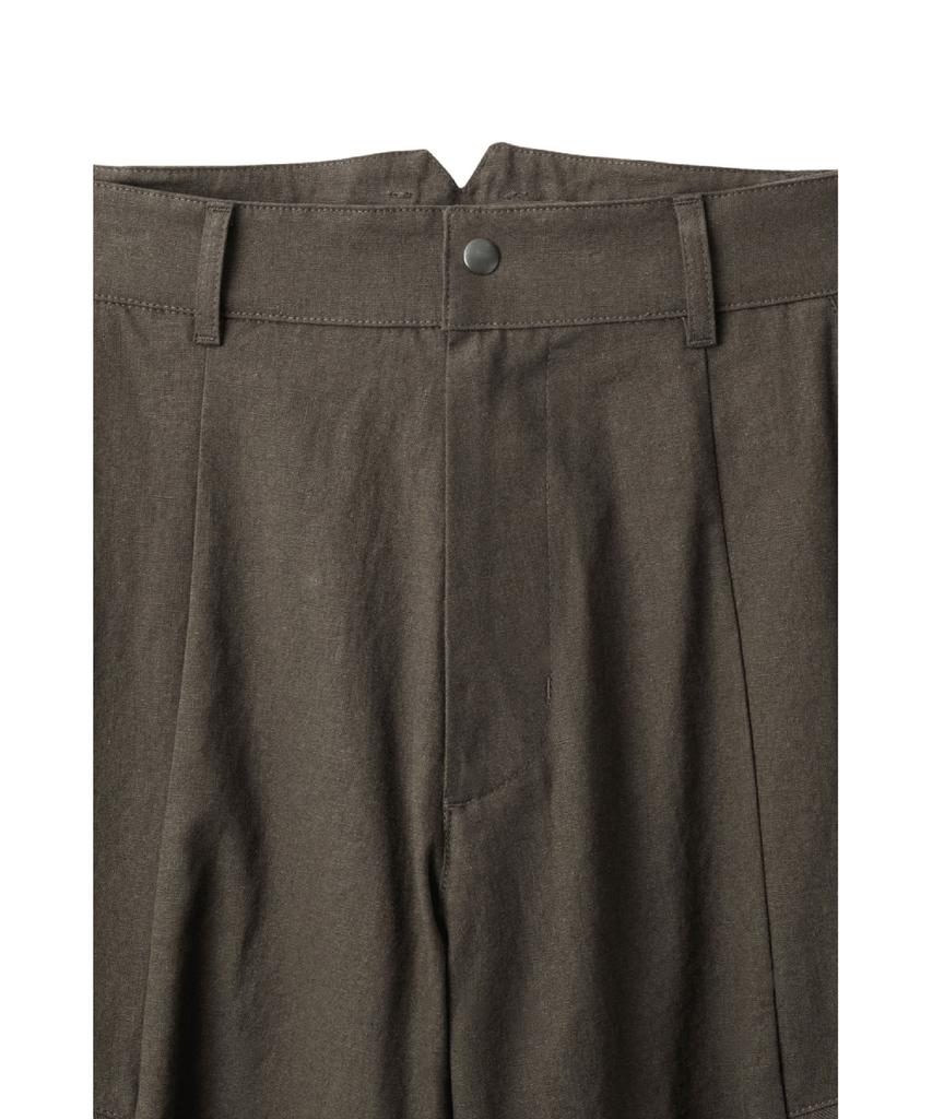 Haechinglum Flap Shorts Mud Brown