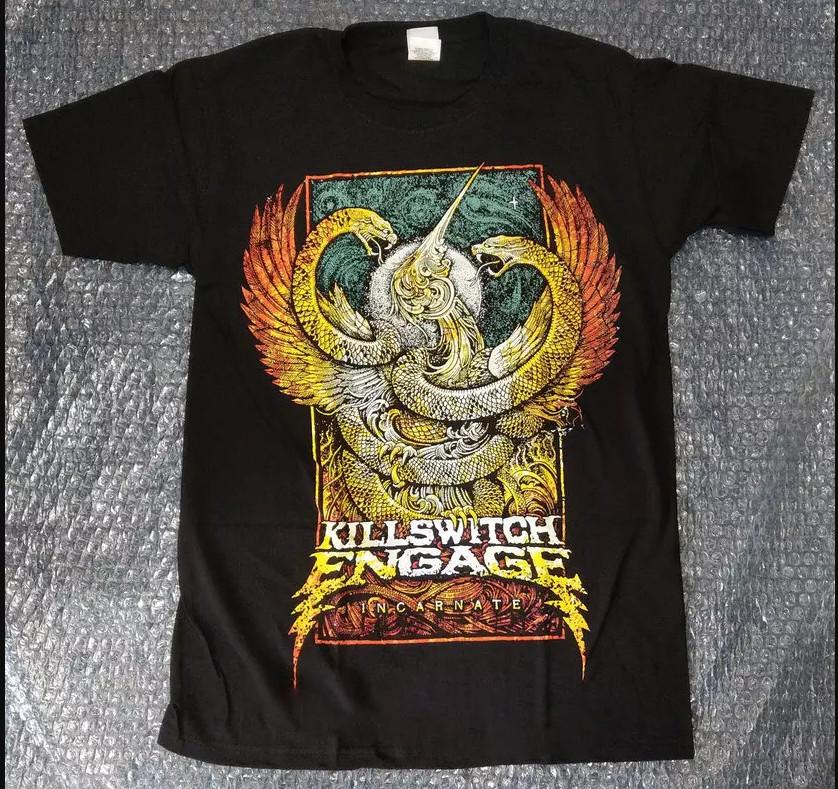 KILLSWITCH ENGAGE Incarnate Tour Shirt Tee Short Sleeve T-shirt size S-5XL S