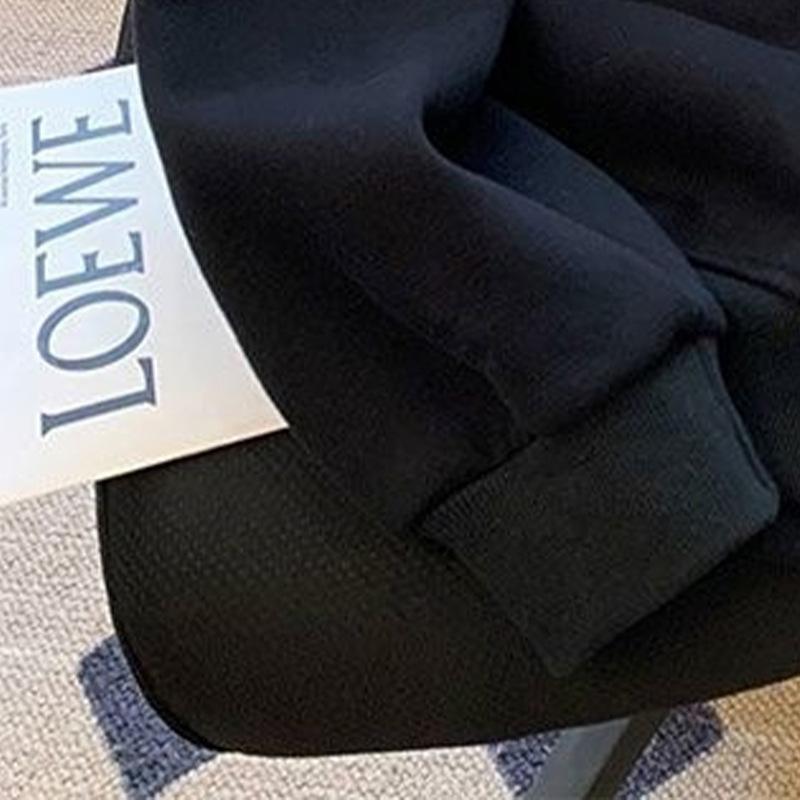 2025 heavy-duty printed men's fleece thickened crew neck sweater autumn and winter women's sports and leisure versatile