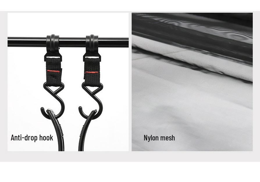 Portable Outdoor Tripod Rack for Camping: Folding Storage, Hanger, and Lamp Pole
