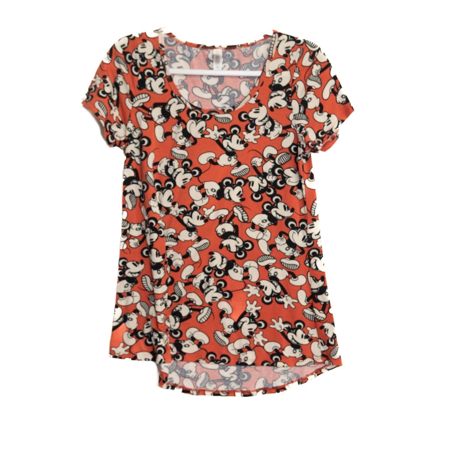 Disney Size XS Mickey Mouse Womens Short Sleeve T-Shirt S