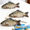 Fischförmige Federmäppchen Weiches Stoff-Federmäppchen Große Kapazität Stifte-Organizer Für Schule Büro Reisen und Täglich