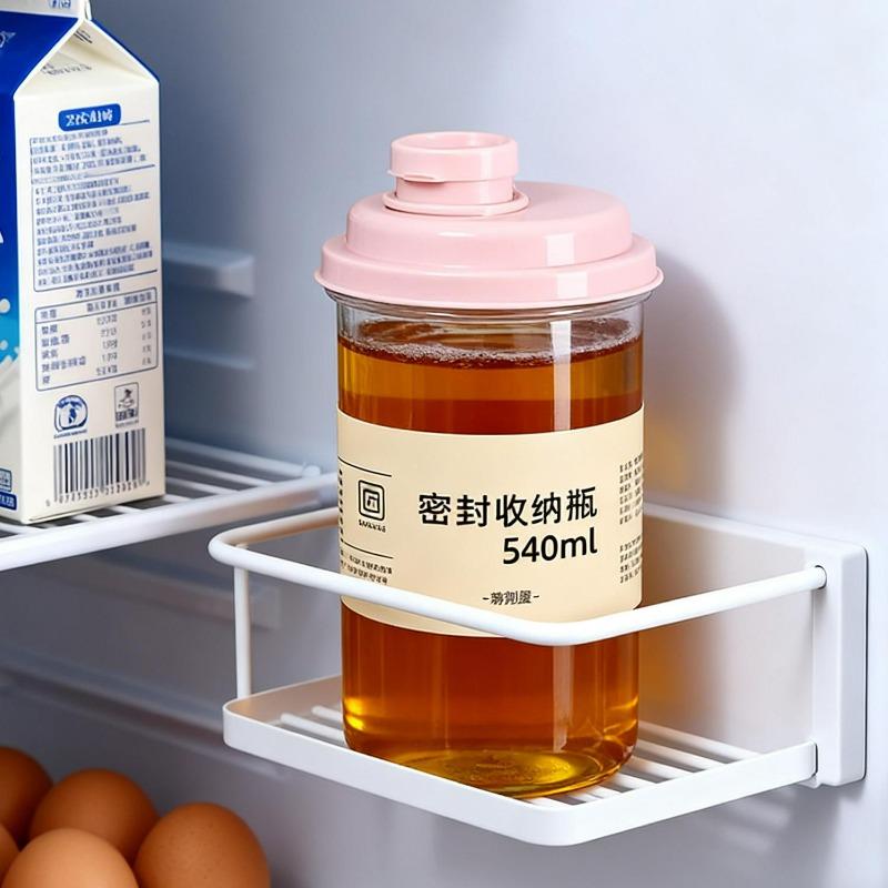 Food Grade Storage Bottle Refrigeratable Milk Tea Soybean Milk Juice Cereal Storage Bottle New High Temperature Resistant Bottle