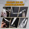 14 in 1 Multitool, Multitool Pliers Multi Tool for Men, Stainless Steel Multi Tool Pocket, Pliers, Bottle Opener, Screwdriver with Nylon Sheath -