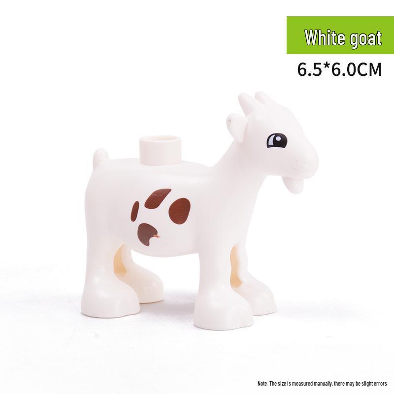 Large Animal Building Blocks: Dinosaur, Tiger, Elephant, Crocodile, Giraffe DIY Educational Toys for Kids