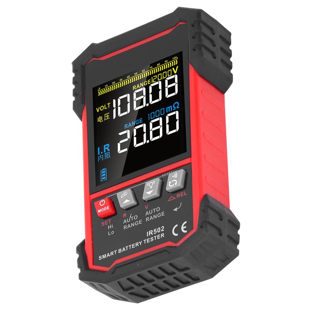 Battery Internal Resistance Voltage Tester TN LCD Display Automatic Battery Analyzer