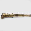 Handcrafted Brass Telescope High Magnification, Camouflage Finish Leather Cover Stargazing, Nautical, Outdoor Adventure