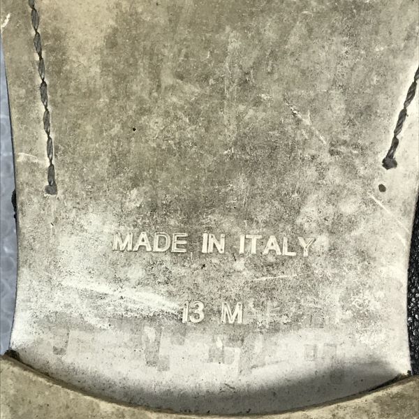 BARNEYS N.Y. Italy Leather Plain-Toe Dress Shoes Men’s 13M 30.5-31.0 Black(USED)