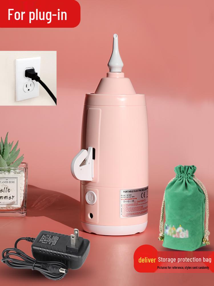 Portable Electric Balloon Inflator - Universal Automatic Magic Balloon Pump for Home Use
