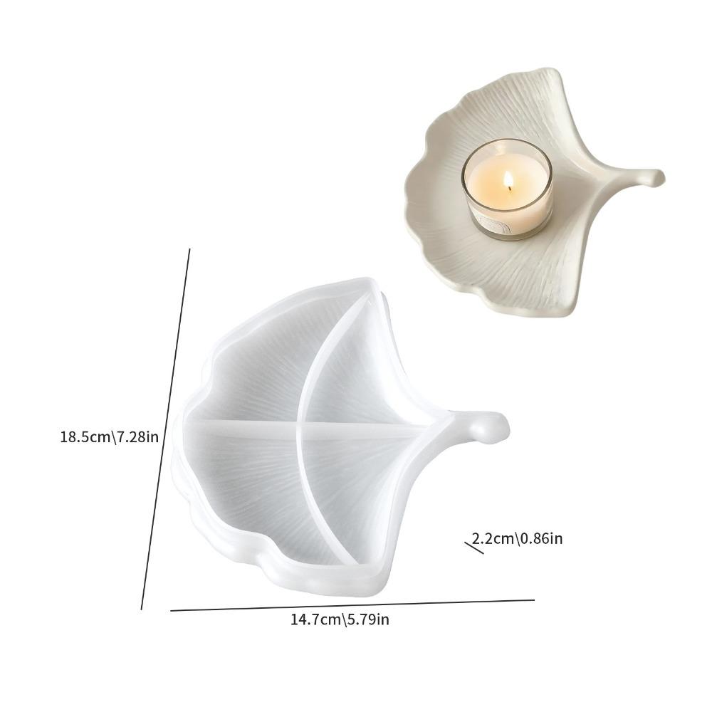 Handmade Leaf Dish Silicone Mold Storage Tray Mirror Organizer Jewelry Display Dish Crystal Tray Leaf Shape Leaf Organizer Tray