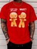 Funny Gingerbread Unisex I Cant Feel My Unisexs Front Print T Shirt Christmas Humor Graphic Tee Casual Short Sleeve Top Holiday Gift