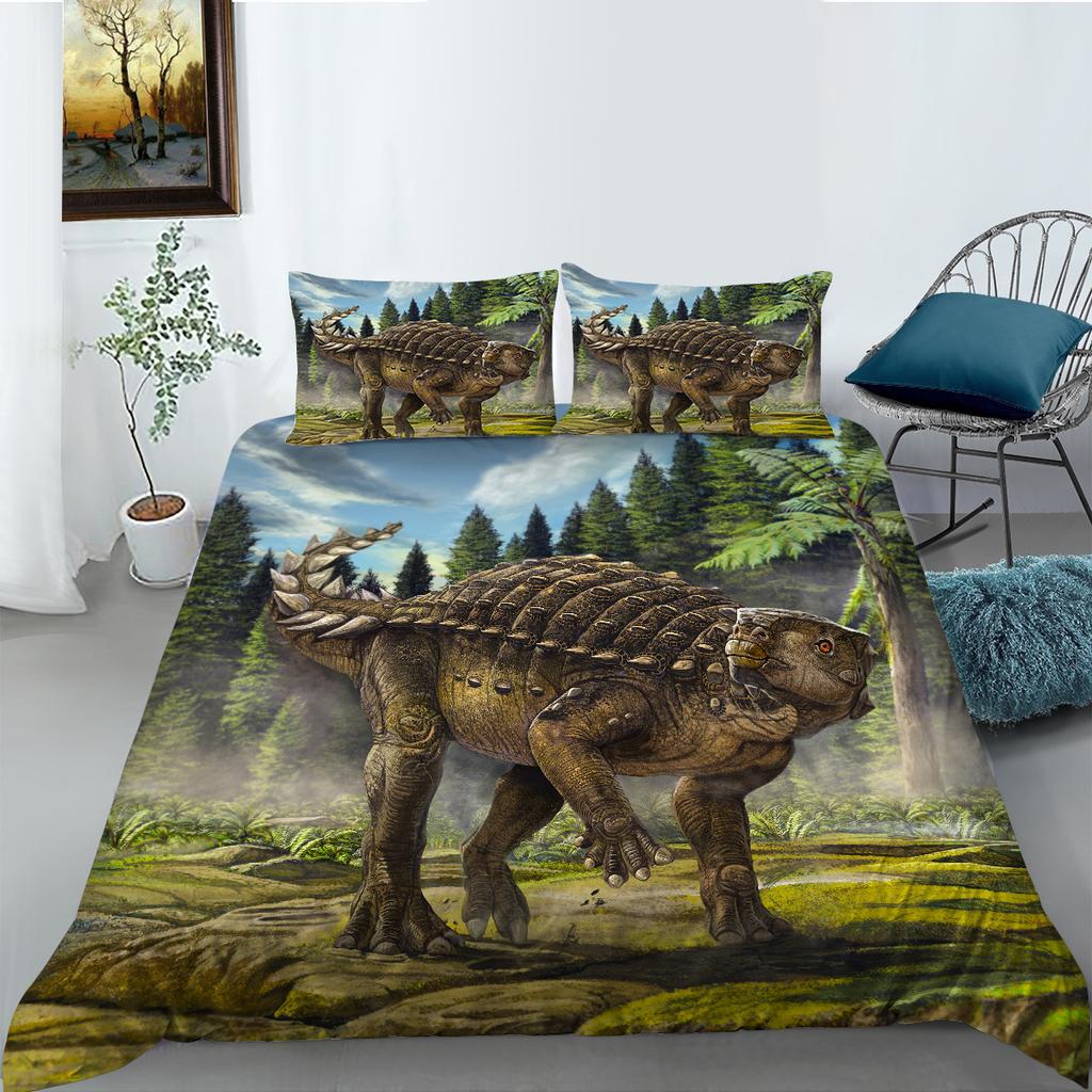 Dinosaur Series Polyester Bedding Two-Three-Piece Set 3D Digital Printing
