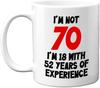 Birthday Birthday Gift Ceramic Coffee Mug 18 Years Of Experience Tea Mug