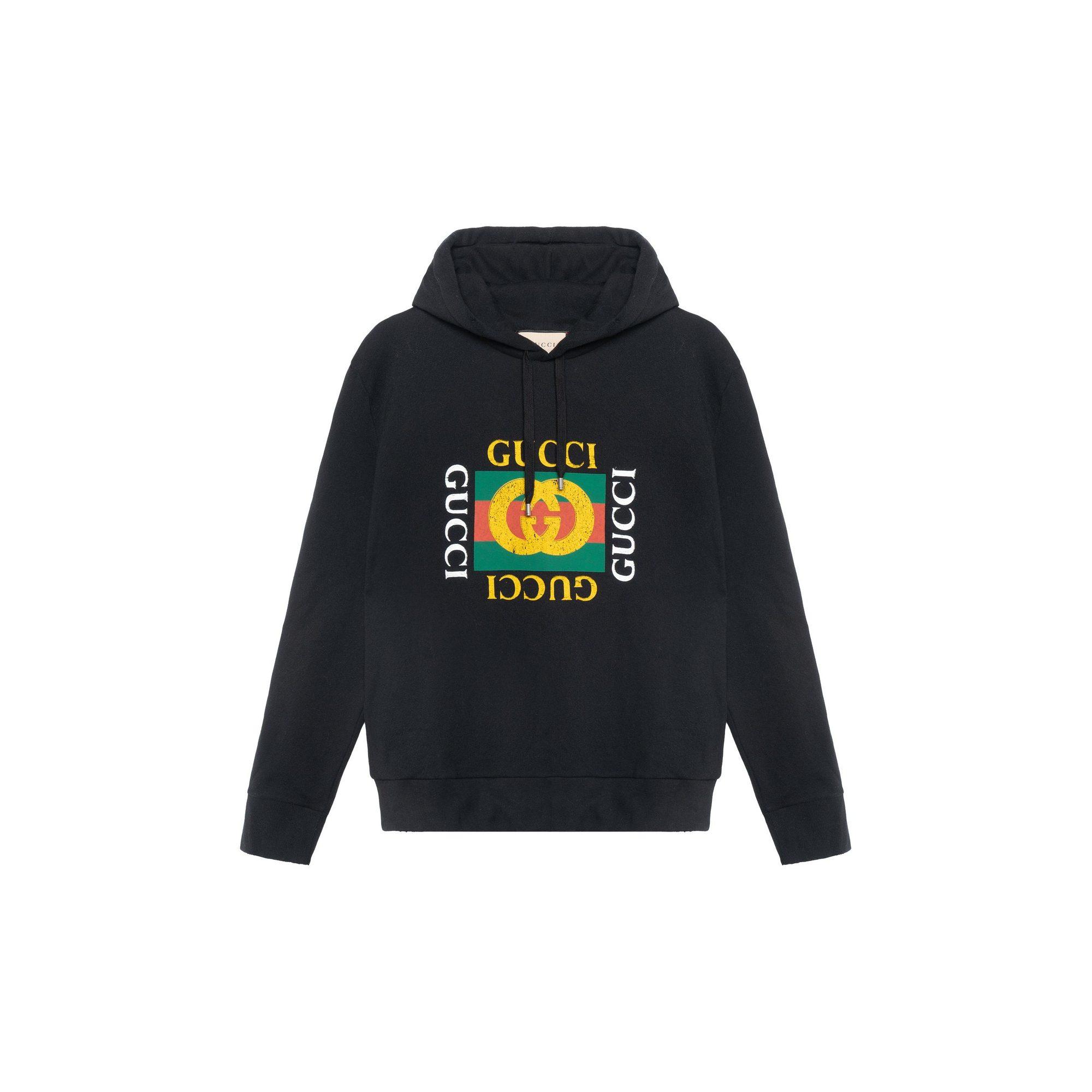 GUCCI Oversize Sweatshirt With GUCCI Logo