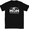 Mom The Heart of The Family T-Shirt Funny Mothers Day Parenting Gift Tee