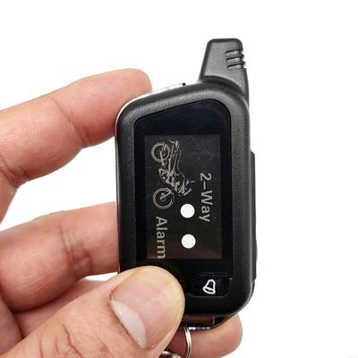 28GC Two Way Motorcycle Alarm System Anti-theft Alarm Systems with Remote Control LED Display Warning