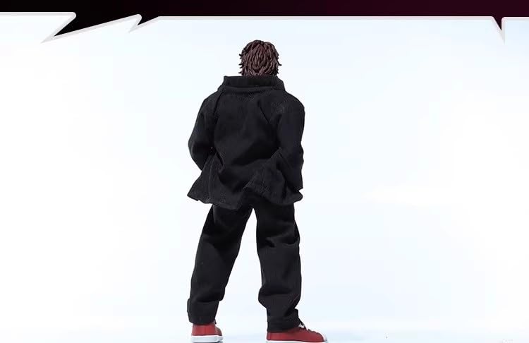 Toy Hobby [TOYBARJAPAN] 1/12 Scale Figure Accessories: Boys' High School Uniform and Shoes Set (Body and Head Not Included)