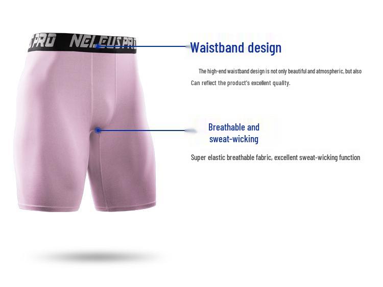 Men's Quick-Dry Compression Athletic Shorts 