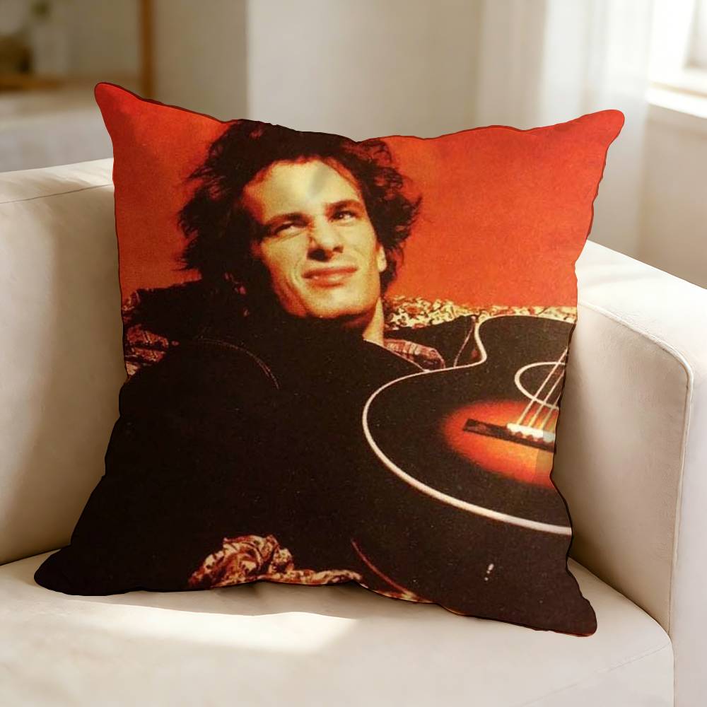 Legendary SingerSongwriter JJeff BBuckley Pillow Case Square DoubleSided Sofa Cushion Cover Bedroom Bedside Pillow