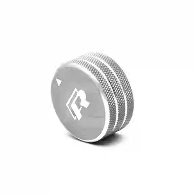 

For VW VOLKSWAGEN 2026 New 3D Aluminium Rearview Mirror Control R Logo Knob Cover Stickers Accessories For VW Volkswagen Magotan світло-жовтого кольору