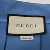Gucci 633217 Light Blue Medium Pleated Skirt Skirt 36 blueUsed