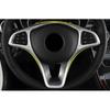 Interior Cover Steering Wheel Trim 1PC Fit For Benz GLA CLA 2013- ABS Silver