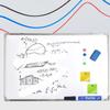 10er Set Whiteboard-Marker, 2,0 mm Spitze, Schwarz Blau Rot Grün Hohes Tintenvolumen, Büro-Lehrstift, Klare Handschrift & Leicht Abwischbar