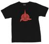 Star Trek Mens T-shirt Klingon Red Logo