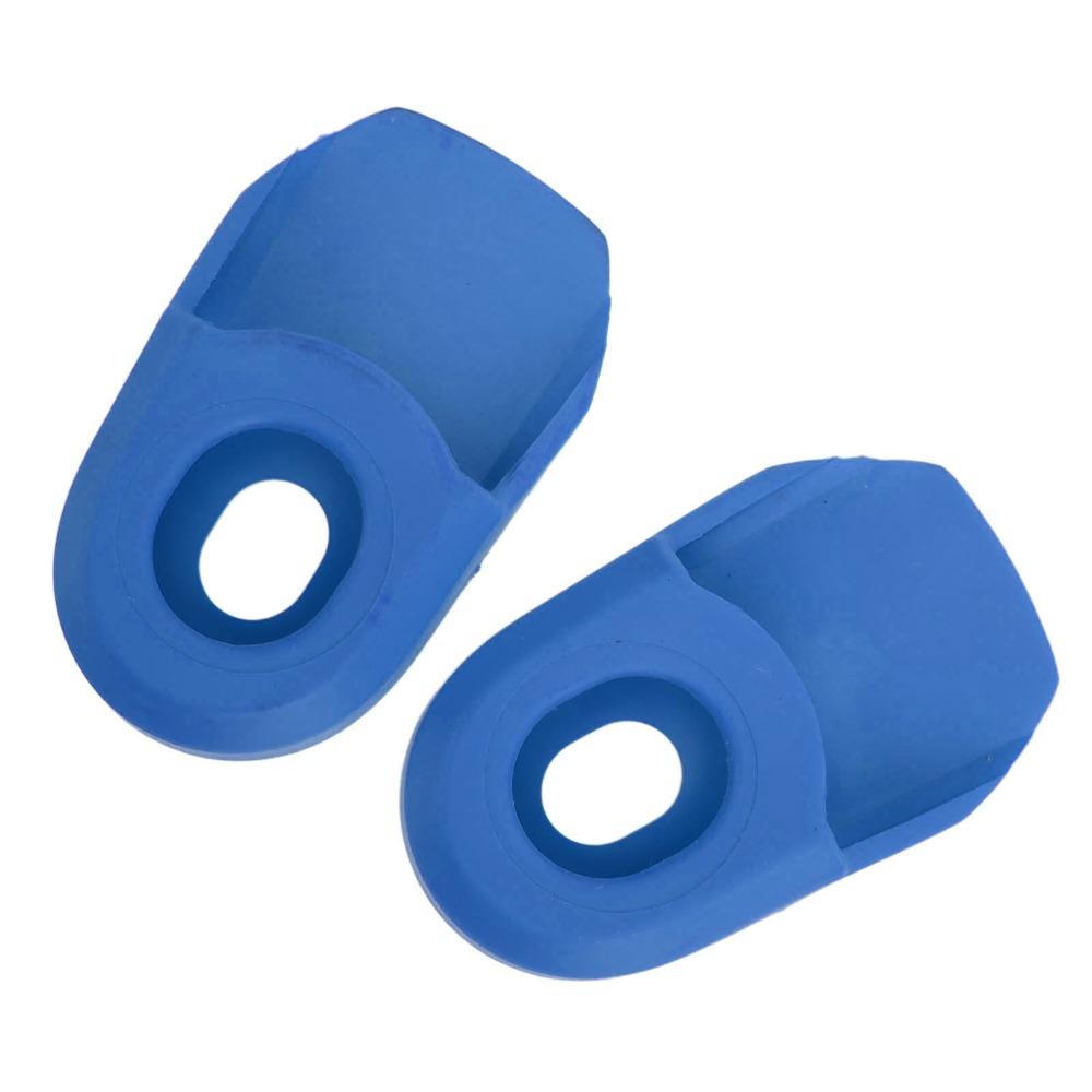 2PCS Soft Bicycle Crank Protector Silicone Crank Arm Sleeve Durable Bike Crank Boot Cycling Use