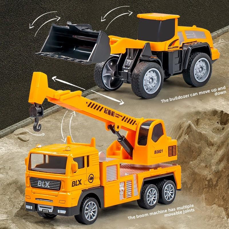 Childrens Alloy Alloy Airplane Fire Truck Armored Car Engineering Vehicle With Pull Back Control For Boys Gift Set