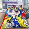 Coraline Pattern Bedding,Quilt Set Quilt Cover Pillowcase Home Birthday Gift (1*duvet Cover+2*pillowcase,without core)ZSJT0917194