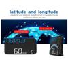 New Digital Speedometer Universal GPS Car HUD Head Up Display MPH Overspeed Alarm