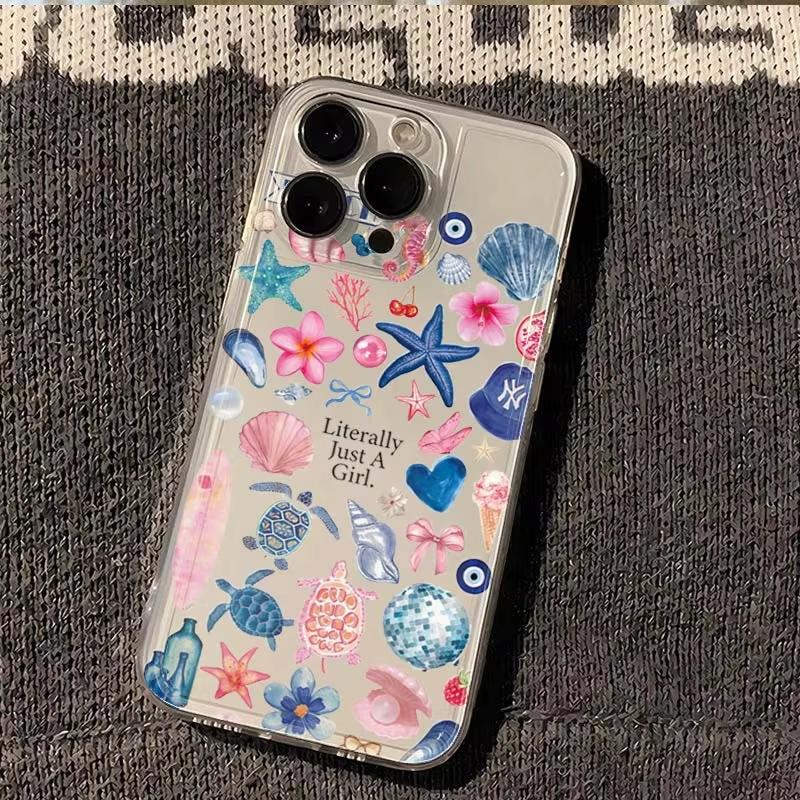 

Summer Marine Animals Clear Phone Case For Xiaomi Mi 15 T Pro 14T 13T 12T Mi 17 Pro 15 14 13 12 11 Lite 5G Silicone Cover Xiaomi 13